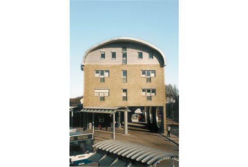 Seitenansicht mit Ärztehaus Bahnhofstraße Speyer