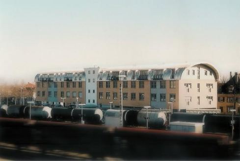 Ärztehaus mit Überdachungsanlage Busbahnhof Speyer